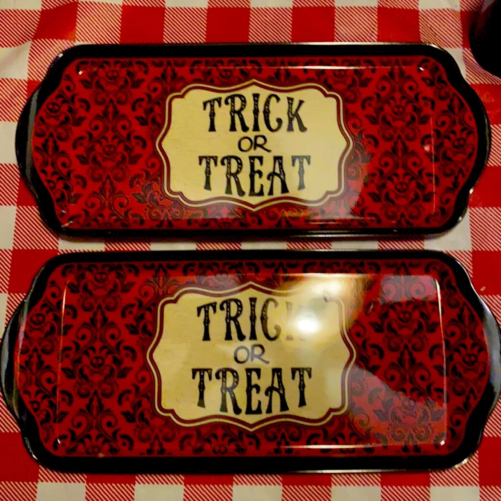 Halloween 2pk Party Trays